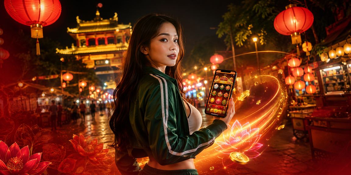 Cảnh chợ đêm Huế rực rỡ với người chơi cá cược trên điện thoại di động
