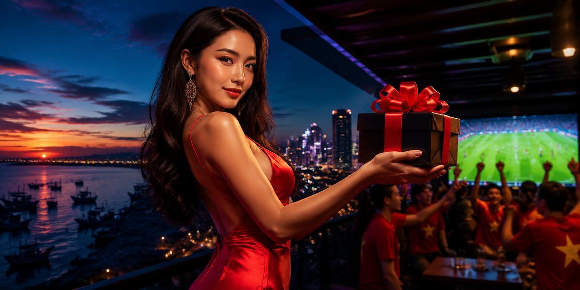 Người đặt kèo cá cược trên điện thoại tại bãi biển Mũi Né vào buổi chiều tà